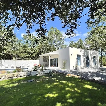 Villa Le Pavillon D'Ete 4* - Elegant Et Lumineux Saint Alban Auriolles Exterior foto
